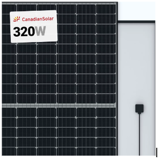 Best Solar panels in Arizona for sale - Canadian Solar 320W PV Module 120 cell CS3K-320MS